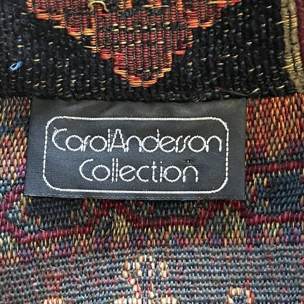 Vintage Carol Anderson Collection‎ Tapestry Boho Jacket Women S/M Lightweight - Picture 6 of 9